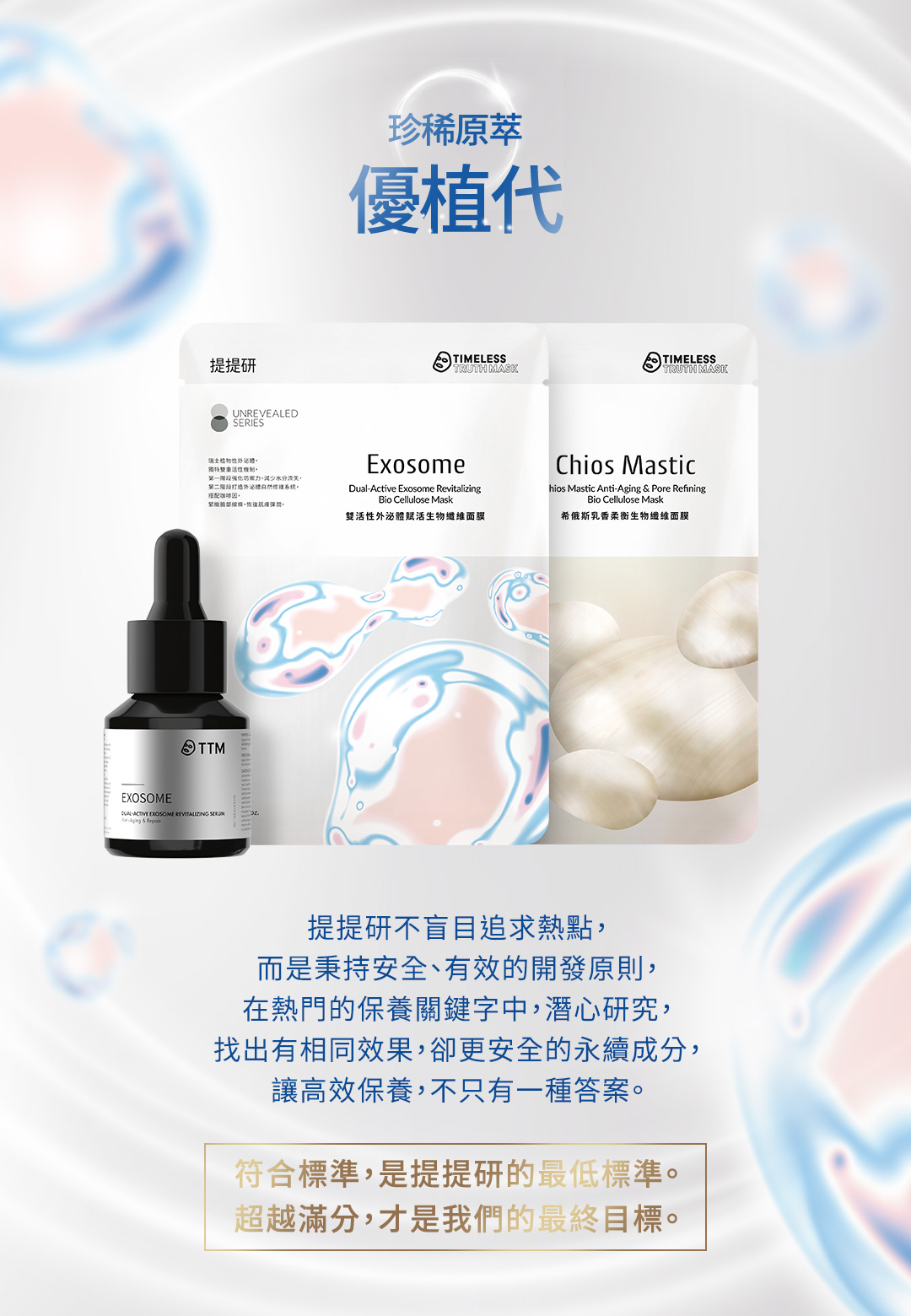 提提研 雙活性外泌體 珍稀原萃・優植代