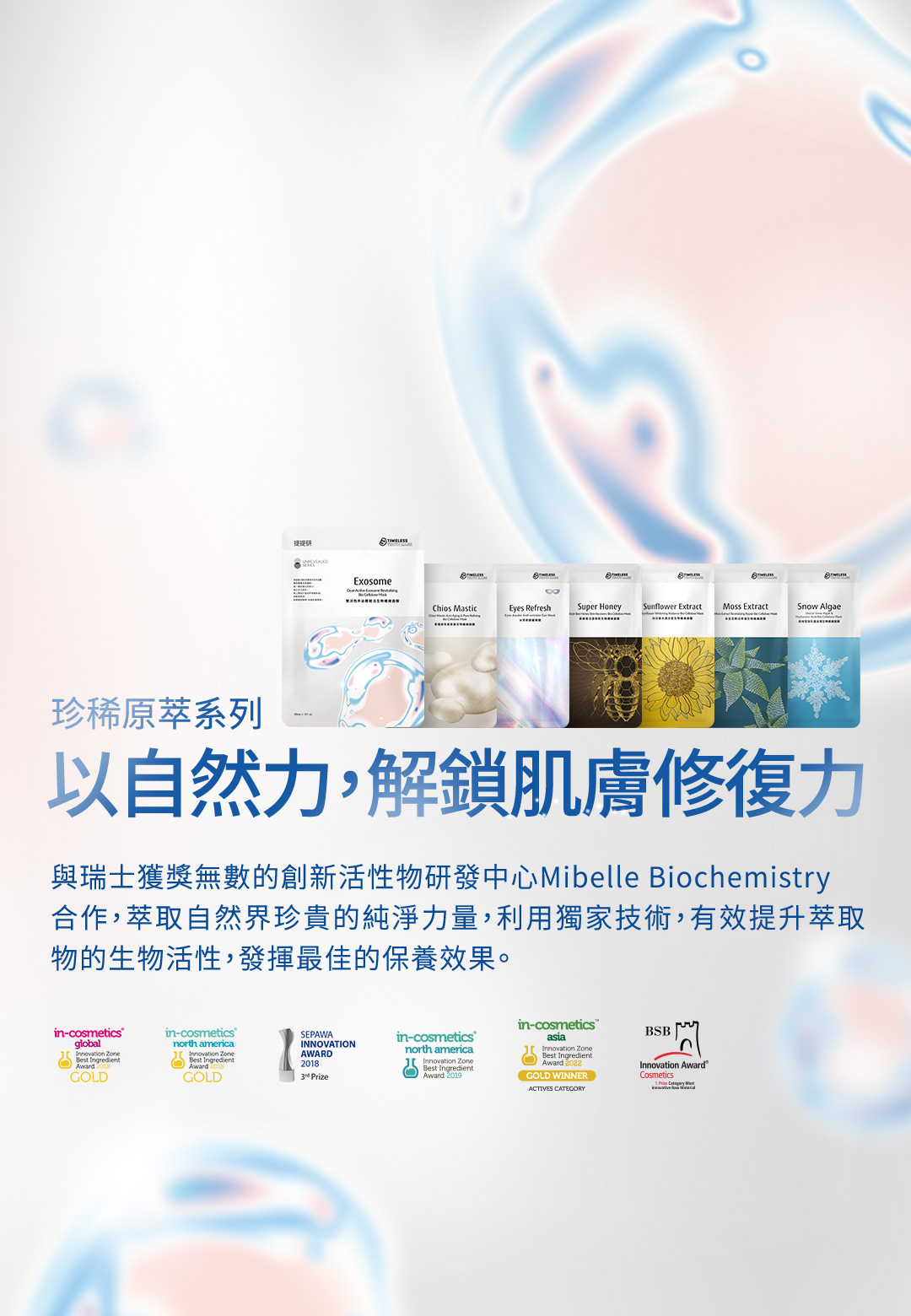 提提研 雙活性外泌體 以自然力，解鎖肌膚修復力